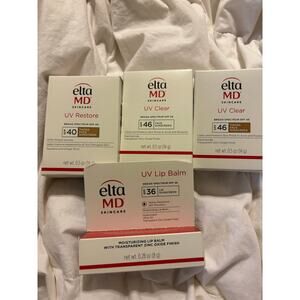 4 Brand New Elta MD sunscreen Retail: $93